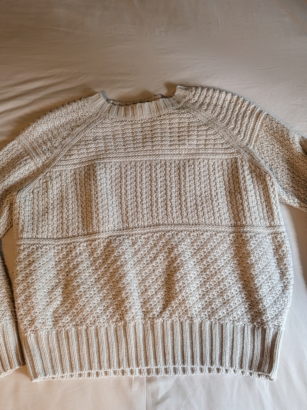 Time and Tru Textured Knit Sweater